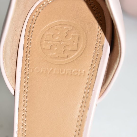 TORY BURCH Penelope d'Orsay Leather Pump 5 (SE28) - Picture 8 of 8